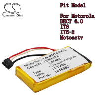 Cameron Sino Smartwatch Battery for Motorola DECT 6.0 IT6 IT6-2 Motoactv 230mAh Li-Polymer