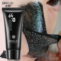 Remove Blackheads Face Mask Remove Face Acne Peel Black Mask Deep Cleansing Oil Control Black Head Remover MUD MASK 60G