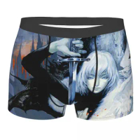 Man Castlevania Aria Of Sorrow Underwear Castlevania Anime Printed Boxer Shorts Panties Homme Breathable Underpants