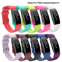 Silicone Sport Band For Fitbit Inspire HR Smartwatch Wristband Replacement Strap For Fitbit Inspire Bracelet Accessories