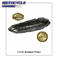 Cover knalpot carbon motor aerox 155 2021 connected