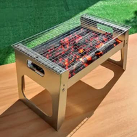 Alat panggangan ikan sosis ayam panggangan sate arang alat pemanggang roti bakar anti lengket kompor