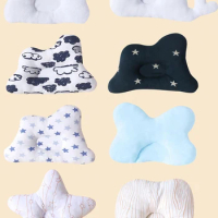 2pcs random baby pillows for daily use. Fashionable and breathable sleeping pillow accessories for children