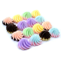 10pcs/pack Slime Supplies Toys Mini DIY Chocolate Candy Slime Accessories Filler For Fluffy Clear Crystal