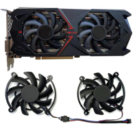 Graphics Card Cooling Fan Replacement Accessories for ELSA RTX2060 Super Graphics Card
