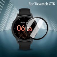 Soft Fiber Glass Protective Film Cover For Ticwatch GTK Smart watch Screen Protector Shell Case Accessories