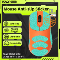 Green TALONGAMES Mouse Grip Tape For VAXEE NP-01 / NP-01S Mouse,Palm Sweat Absorption, All Inclusive Wave Patter Anti-Slip Tape