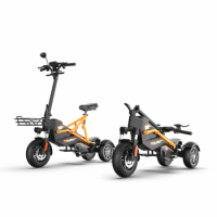 Retail Price 3 Wheel Off road Electric Scooter High Quality Long Range Electric Tricycle Aluminum Alloy Electric Scooters