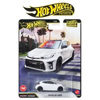 Hot Wheels Premium Boulevard Toyota GR Yaris Putih Collector Edition Balap