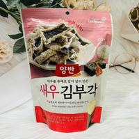 韓國 Dongwon 酥脆海苔片 50g 香蒜風味/蝦風味 兩款供選｜全店$199免運