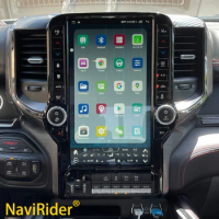 13.6inch Android Tesla Screen Car Radio 2din For Dodge Ram 2019-2021 GPS Stereo Carplay Multimedia Video Player Navi Head Unit