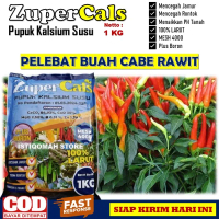 Pupuk Pelebat Buah Cabe Rawit yang Bagus ZUPERCALS 1 KG Pupuk Kalsium Susu Pencegah Rontok Bunga dan