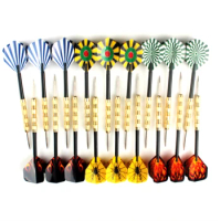 18Pcs Steel Tip Darts , Professional Metal Darts , Dart Metal Tip Set , Dart Board Metal Darts , 14g Copper Plated Dart Needles