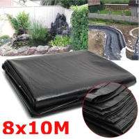 8*10m large Fish Pond Liner Garden Pools Reinforced HDPE Heavy Duty Landscaping Pool Waterproof Cloth 0.2mm thickness
