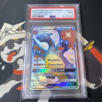 PSA 9 Charizard GX FA SSR EN SM Hidden Fates Shiny Vault Kartu Pokemon TCG English