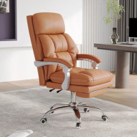 Lazy Fancy Recliner Office Chair Back Support Design Modern Reclining Office Chair Bedroom Ergonomic Bureaustoel Cute Furniture