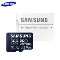 Original SAMSUNG Memory Card A2 C10 V30 microSDXC TF Card 128GB 256GB 512GB up to 200Mb/s high speed Micro SD Card with Adapter