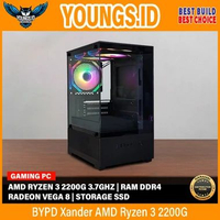 BYPD Xander AMD Ryzen 3 2200G GAMING PC INFINITY 8GB 256GB