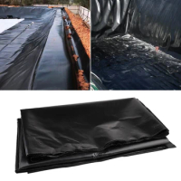 Newst Black Fish Pond Liner Cloth Home Garden Pool Reinforced HDPE Heavy Landscaping Pool Pond Waterproof Liner Cloth