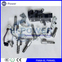 Original FW6A-EL FW6AEL Transmission Valve Body Solenoids with Wire Harness Manifold Pressure Sensor Switch for Mazda