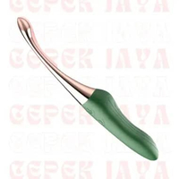 Vibra Model Pijat Mata Untuk Wanita Warna Hijau Bisa Getar