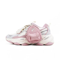 Fila Tassel [5-J318Y-754] 女 休閒鞋 運動 復古 老爹鞋 流蘇 小書包吊飾 穿搭 米白 粉紫