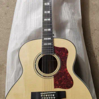free shipping AAAA all solid wood 12 string guitar Jumbo Guitarra 12 strings professional guitar girl store guitar