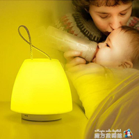 充電式遙控小夜燈睡眠臥室床頭月子哺乳喂奶護眼臺燈插電
