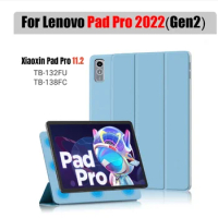 Magnetic Case For Lenovo Tab P11 Pro Gen 2 11.2" TB132FU TB138FC Smart Tablet Cover For Xaioxin Pad Pro 2022 Case Funda Capa