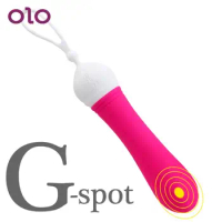 OLO Dildo Vibrator 9 Frequency G spot Stimulate Vibrators Clitoris Vaginal Massager Anal Plug Prostate Massager Vibrator Sex Toy