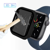 Anti-Spy Tempered Glass Screen Protector Case For Apple Watch Ultra 49mm Series 8 7 6 5 4 SE Privacy Film Cover