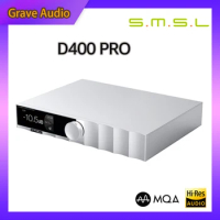 SMSL D400 PRO Preamplifier Decoder AK4499EX Desktop DAC XMOS XU-316 D400PRO Pre-amp Bluetooth DAC Support LDACAPTX/HD,SBC,