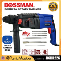 New BOSSMAN Rotary Hammer Power Impact Drill BGBH226 900W 3 Modes Rotary Hammer Drill Power Tools (6