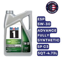 MOBIL 1 EMISSION SYSTEM PROTECTION (ESP) 5W-30 SP C3 Advanced Fully Synthetic Engine Oil (4.73L)