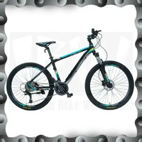 IBW - Sepeda MTB TREX XT-780 Alloy Hidrolis 26" Black Blue
