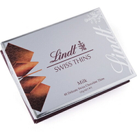 瑞士蓮 瑞士蓮經典薄片巧克力-125g/盒(牛奶巧克力) [大買家]