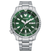 CITIZEN PROMASTER 限量 綠水鬼風格 機械潛水錶 NY0099-81X