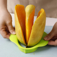 1pc Easy-Grip Mango Slicer - Creative Kitchen Gadget for Perfect Cuts, Durable Plastic Mango Cutter