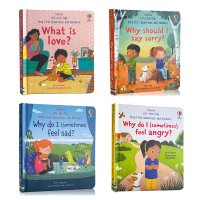 [จัดส่งทันที] 1/4 Books หนังสือภาษาอังกฤษ​ Usborne Lift-The-Flap Very First Question​s and​ Answers 