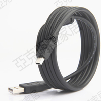 適用 三菱Q系列PLC編程數據線USB-Q06UDEH Q03UDE電纜MR-J3 J4 JE伺服調試線FX3G FX3GA下載線T型口mini線【亞德機械五金家居】