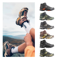 【salomon官方直營】X ULTRA 5 Goretex 中筒登山鞋 男女任選(男鞋 女鞋 GTX 戶外鞋 防水 踏青鞋 健行鞋)
