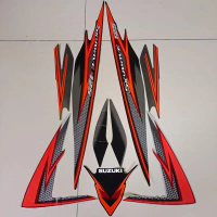 Striping Suzuki skywave sky wave 2008 2009 silver hitam list body berkualitas