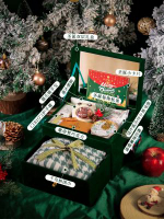 全城熱賣 - 耶誕節禮物送女生閨蜜女友老外創意雙層化妝箱平安夜禮盒員工禮品【聖誕·平安】雙層化妝箱一