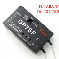 CORONA 2.4 7CH GR7SF S-FHSS receiver buil in Gyro Compatible with FUTABA T6J T8J 10J T14SG