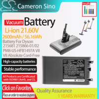 CS Vacuum Battery For Dyson 215681 215866-01/02 215967-01/02 967834-02 Fits Dyson V8 V8 Animal V8 Absolute V8 range V8 Fluffy