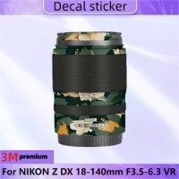For NIKON Z DX 18-140mm F3.5-6.3 VR Lens Sticker Protective Skin Decal Vinyl Wrap Anti-Scratch Protector Film 18-140 3.5-6.3