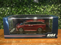1/64 HobbyJapan Lexus LM500h 6 Seater Red HJ642076AR【MGM】