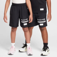 【NIKE 耐吉】短褲 童裝 男童 大童 運動褲 B NK DF MULTI SHORT WVN LOVE 黑 HJ3801-010(2L6195)