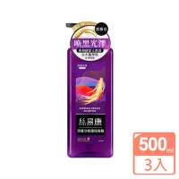 台鹽 絲易康黑蔘皇修護洗髮精500ml*3瓶組