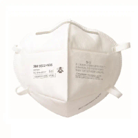 [จัดส่งทันที] หน้ากากป้องกันฝุ่น คล้องศีรษะ P2 (กล่อง50ชิ้น) 3M 9502+ สีขาว